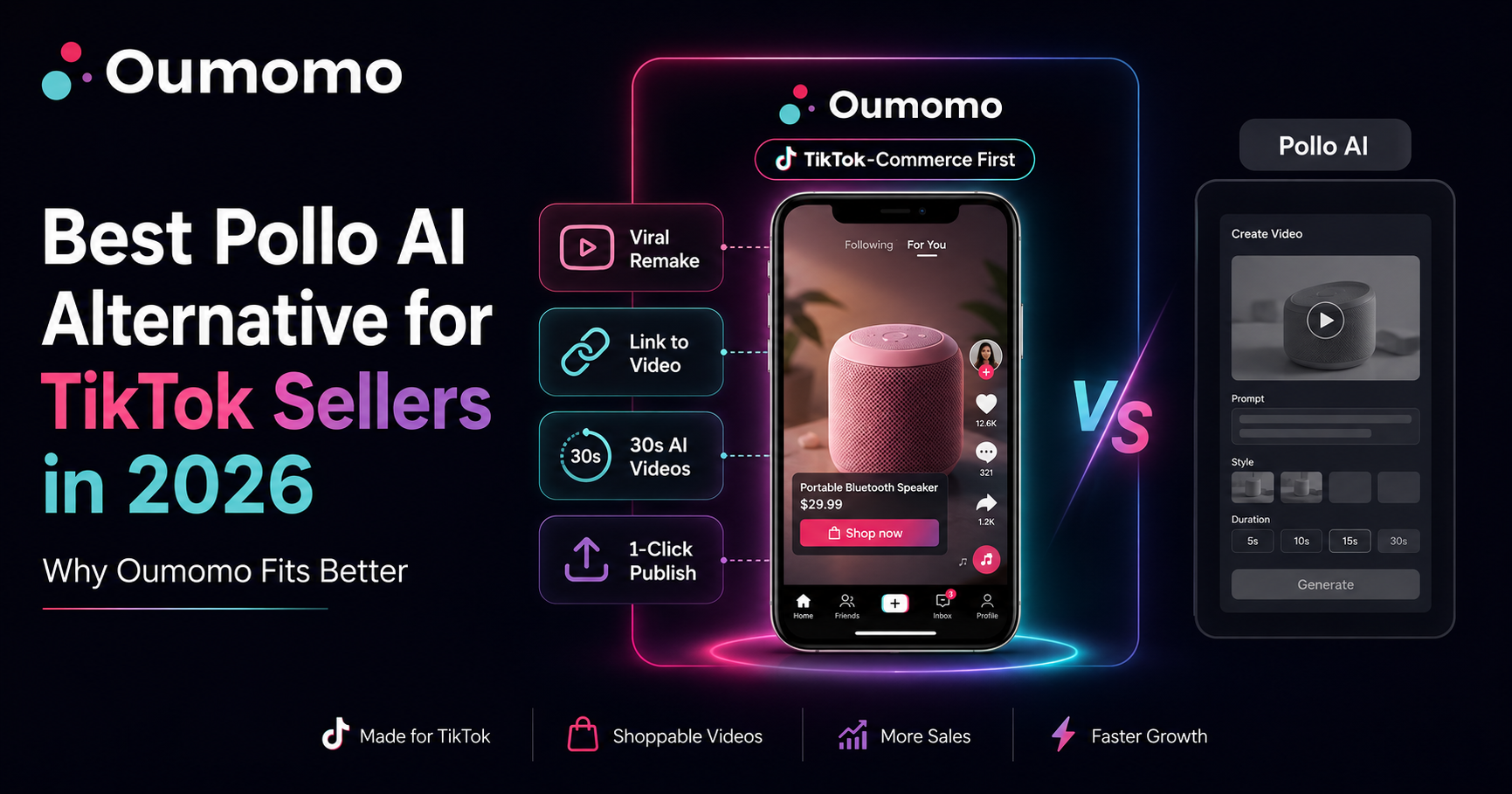 Best Pollo AI Alternative for TikTok Sellers in 2026: Why Oumomo Is Built Closer to the Real Selling Workflow