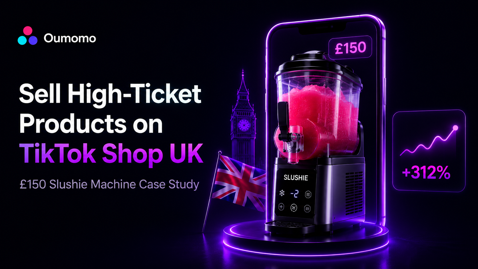 How to Sell High-Ticket Products on TikTok Shop UK: A £150 Slushie Machine Case Study